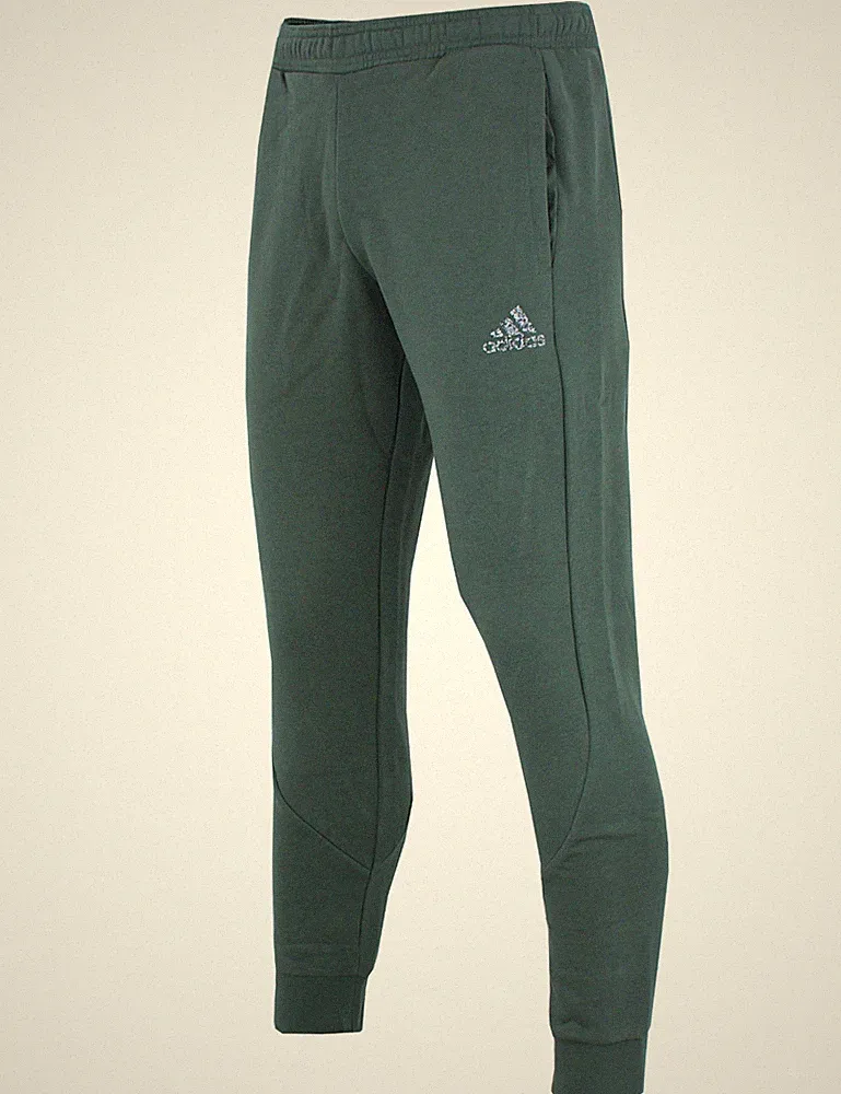 adidas Herren Stadium Sweathose Jogginghose Trainingshose Gr.M Tapered grün