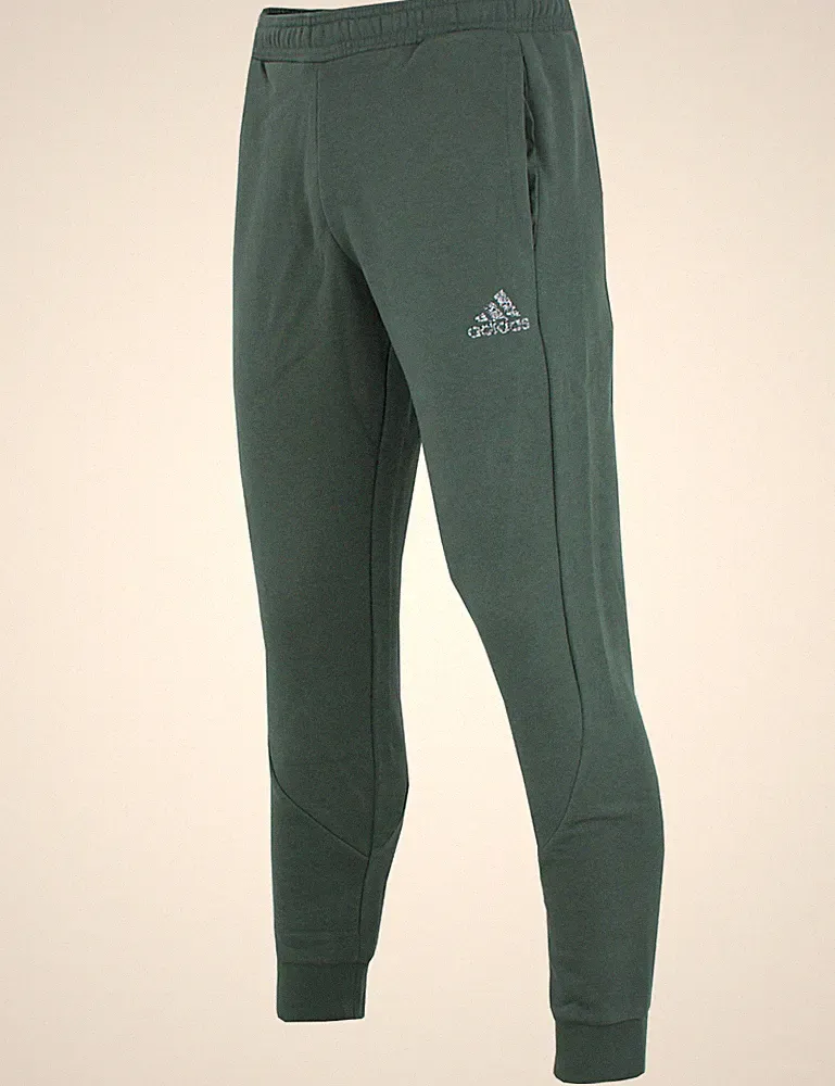 adidas Herren Stadium Sweathose Jogginghose Trainingshose Gr.S Tapered grün