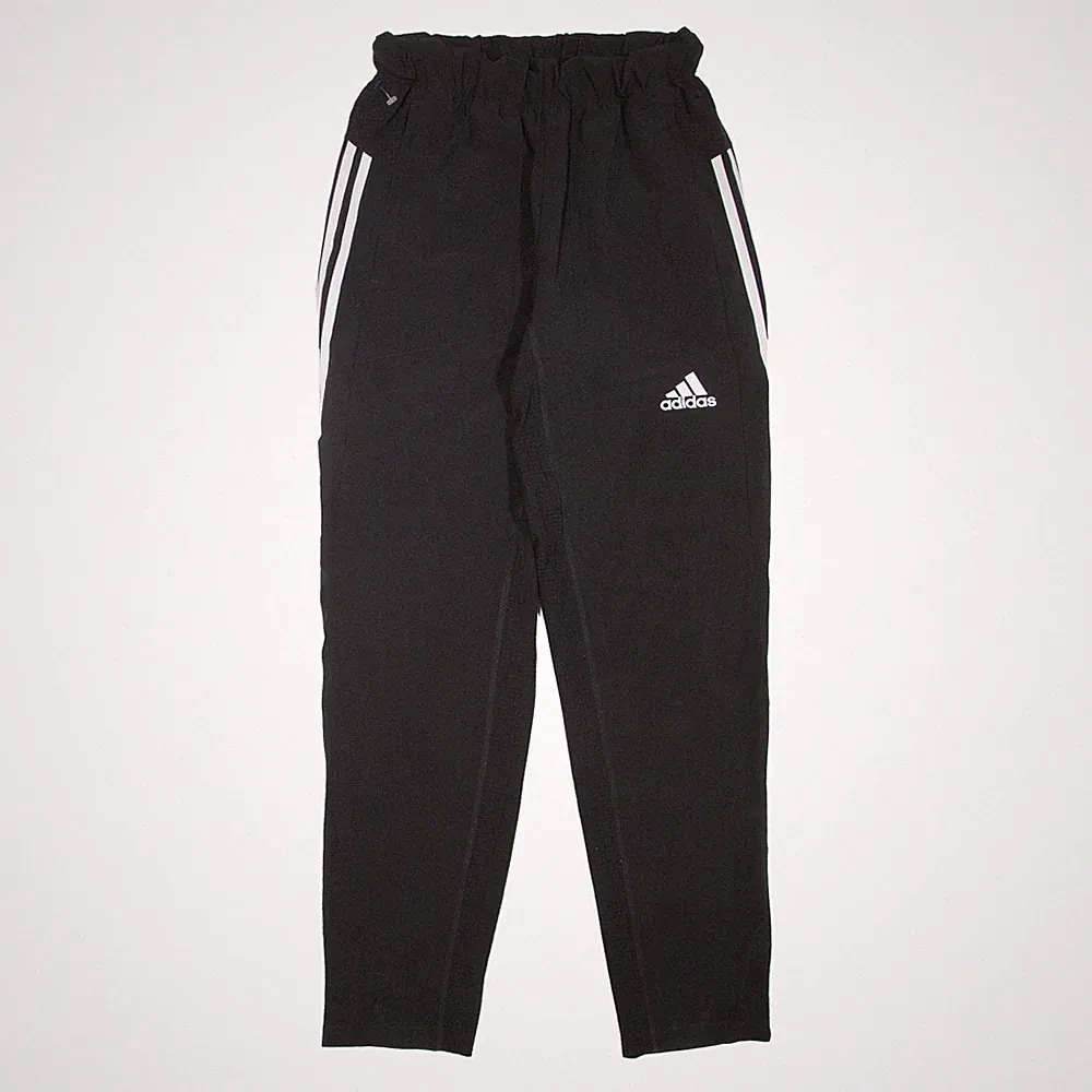 ADIDAS Herren Trainingshose Schwarz Schmal Zulaufend S W26 L33