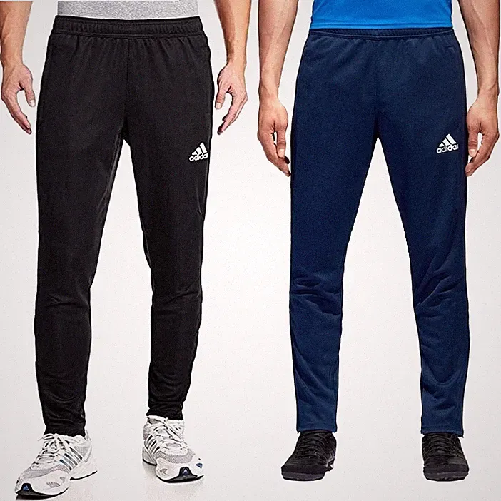Adidas Herren Trainingshose Sport Hose Fußball Hose Jogginghose blau schwarz 2XL