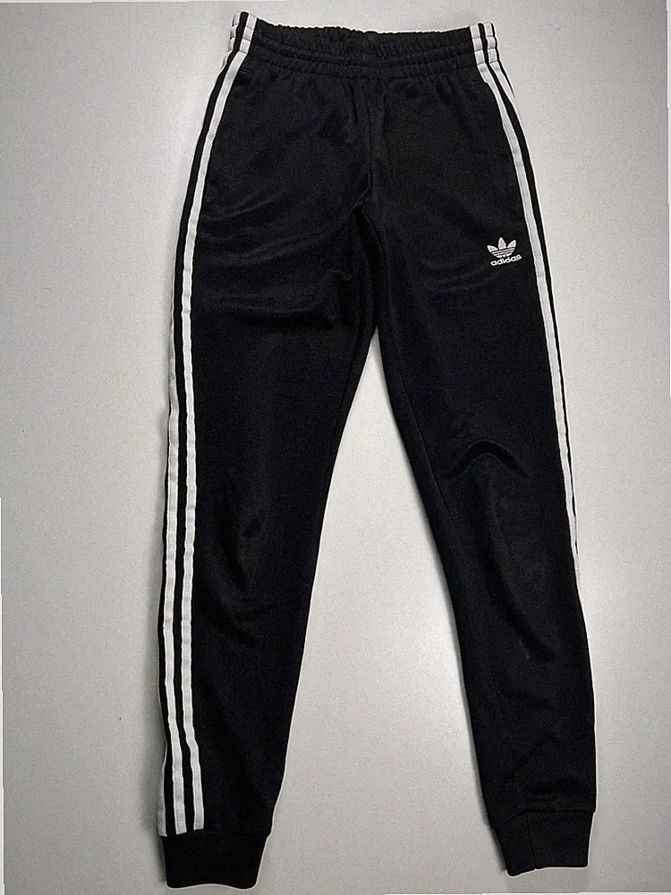 Adidas Herrenhose Größe XS Schwarz Weiß Trainingshose