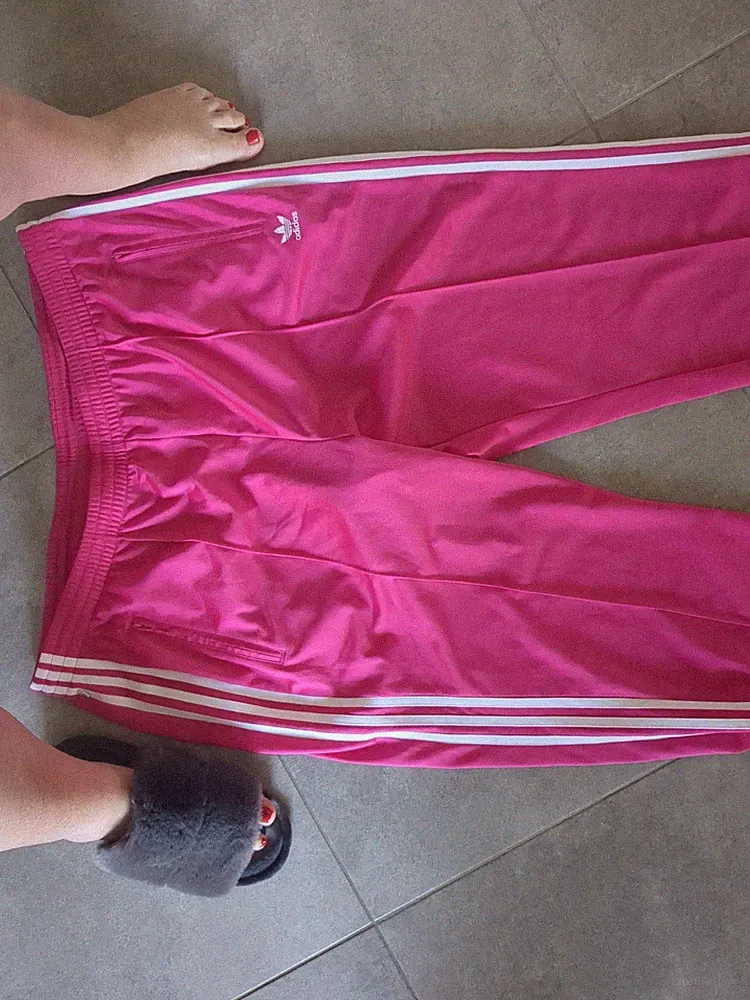 adidas Hose Sporthose Jogginghose 2xl 50/52 neu Große Größe Pink XXL Fitness