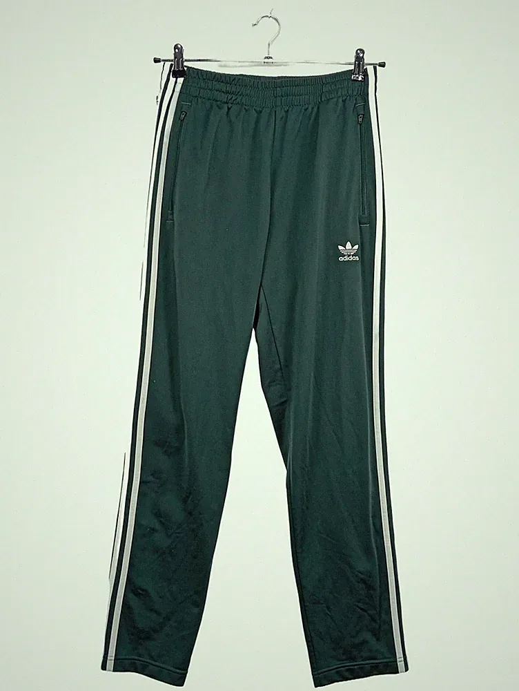 adidas Jogginghose Gr. 48 Grün 3-Streifen Sportlich