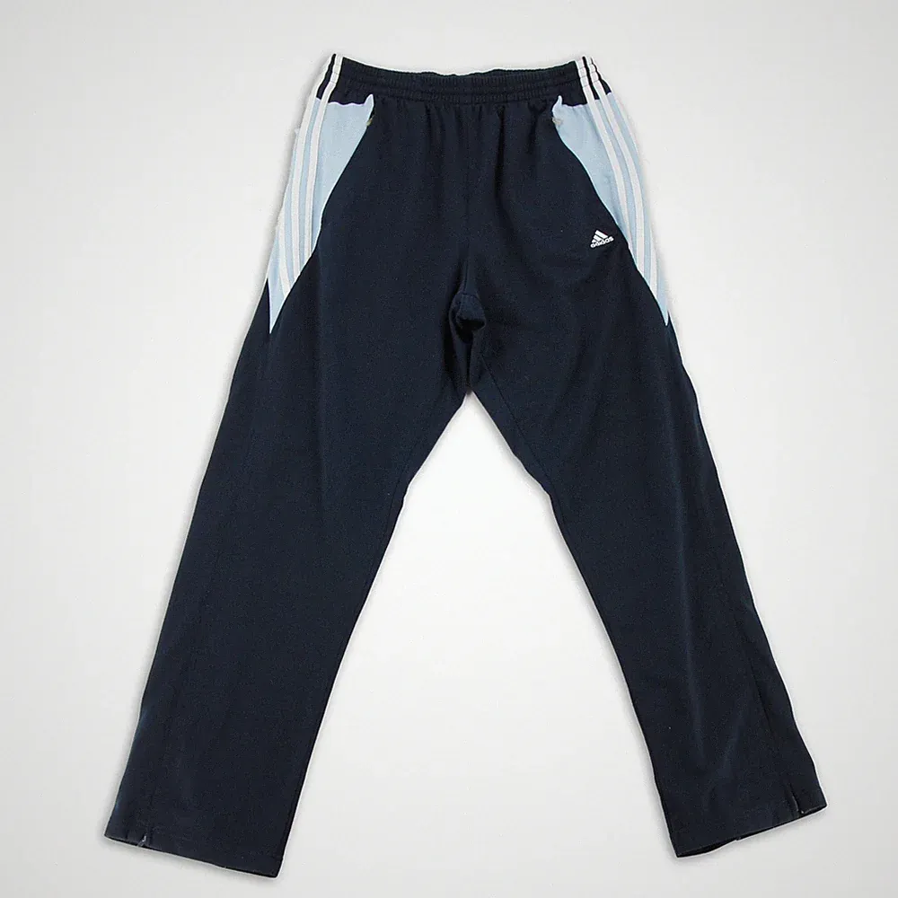 Adidas Jogginghose Gr. 6 Blau Herren Sport Freizeit Sweatpants Hose Regular Fit