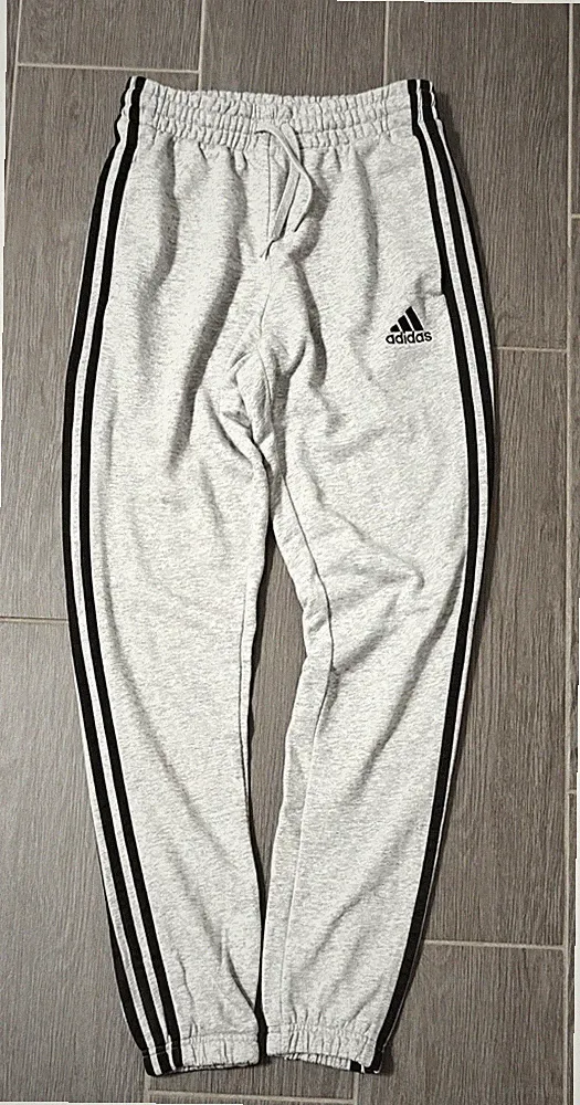 Adidas Jogginghose Grau Herren Größe S Slim Fit Sporthose Sweatpants Vintage