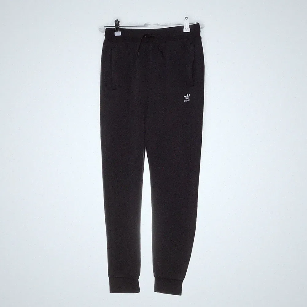 Adidas, Jogginghose, Größe: 164, Grau, Baumwolle/Recyceltes Polyester #y32