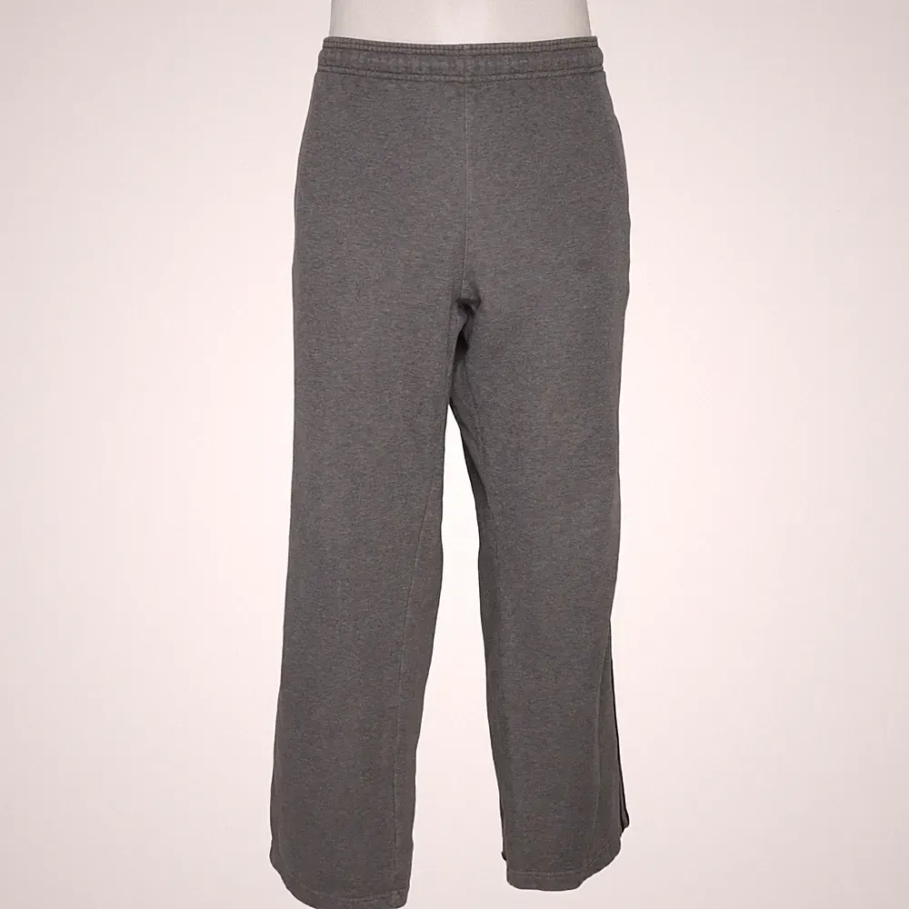 Adidas, Jogginghose, Größe: 2XL, Grau/Schwarz, Streifen, Herren #2kI