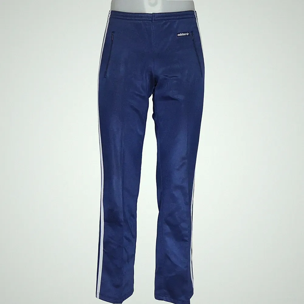 Adidas, Jogginghose, Größe: 30, Blau/Weiß, Herren #7hh