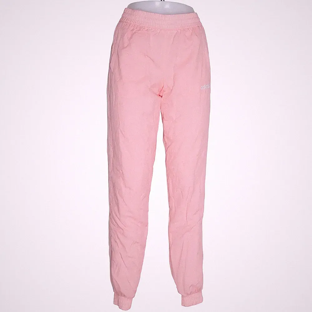 Adidas, Jogginghose, Größe: 32, Pink, Baumwolle/Polyamid/Polyester #q41