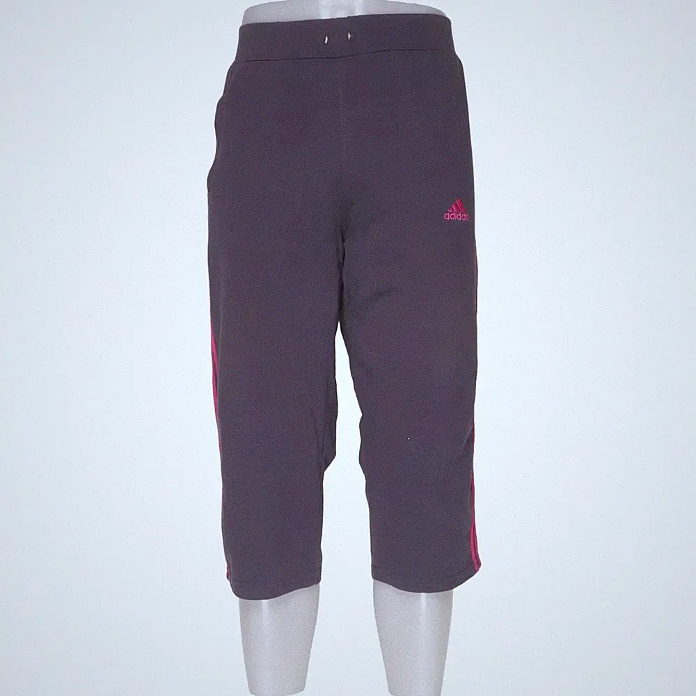 Adidas, Jogginghose, Größe: 3XL, Grau/Pink, Streifen, Herren #B1B