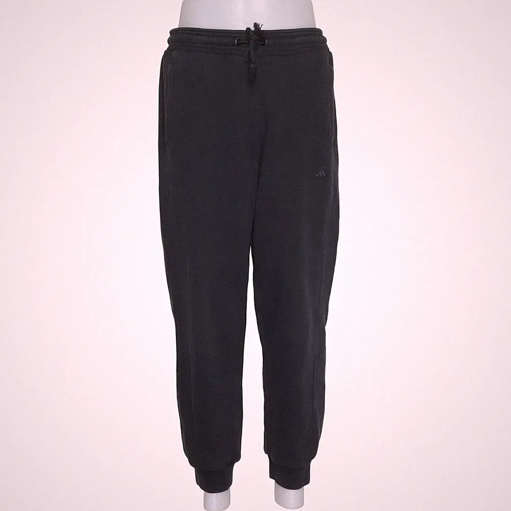 Adidas, Jogginghose, Größe: 40, Schwarz, Einfarbig, Herren #VuH