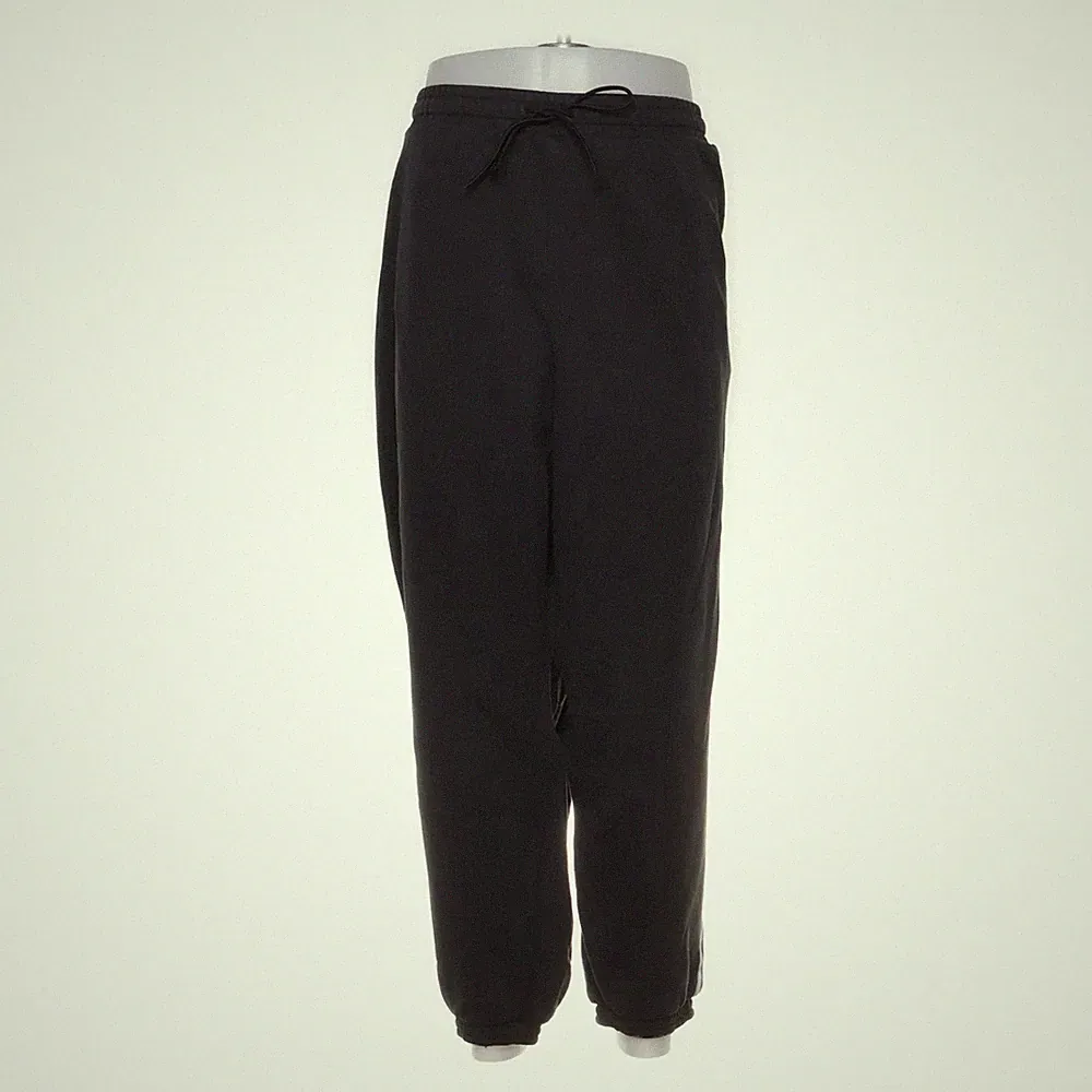 Adidas, Jogginghose, Größe: 48, Schwarz/Weiß, Baumwolle, Herren #oHs