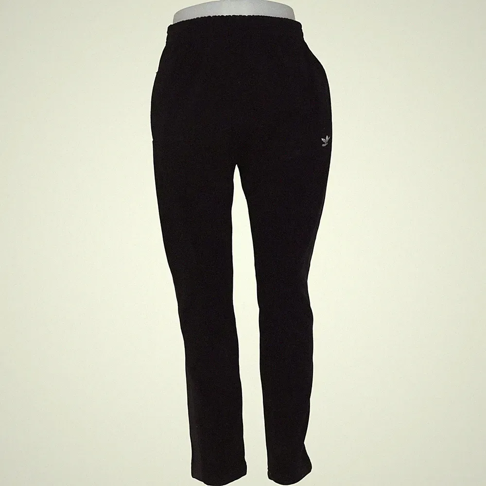 Adidas, Jogginghose, Größe: 50, Schwarz, Einfarbig, Fleece, Herren #vQJ