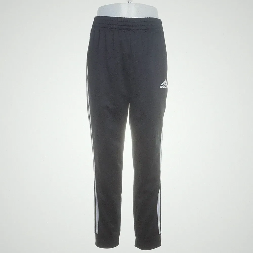 Adidas, Jogginghose, Größe: 52/54, Schwarz, Recyceltes Polyester, Herren #sMf