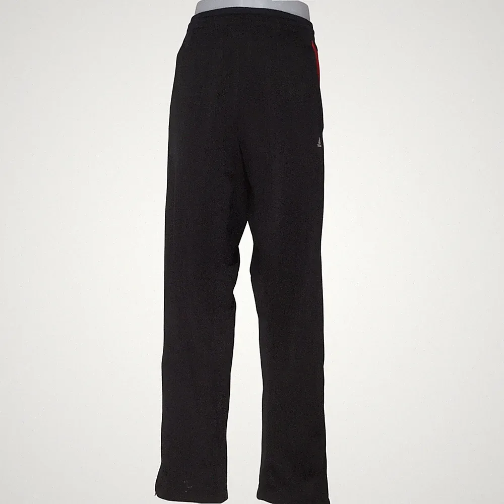 Adidas, Jogginghose, Größe: 52/54, Schwarz/Rot/Weiß, Polyester, Herren #M7D