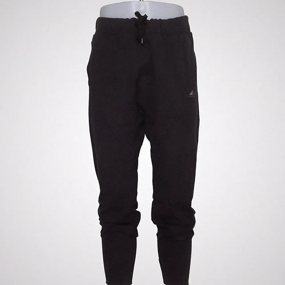 Adidas, Jogginghose, Größe: 52, Schwarz, Einfarbig, Herren #G29