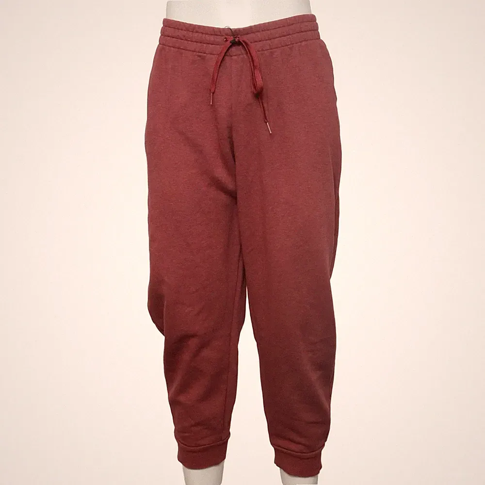 Adidas, Jogginghose, Größe: 56/58, Rot, Baumwolle/Recyceltes Polyester #blS