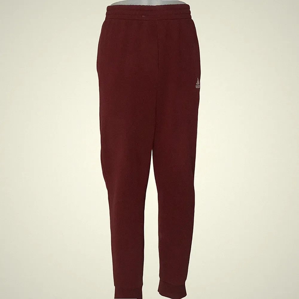 Adidas, Jogginghose, Größe: L, Rot, Baumwolle/Recyceltes Polyester #IxC