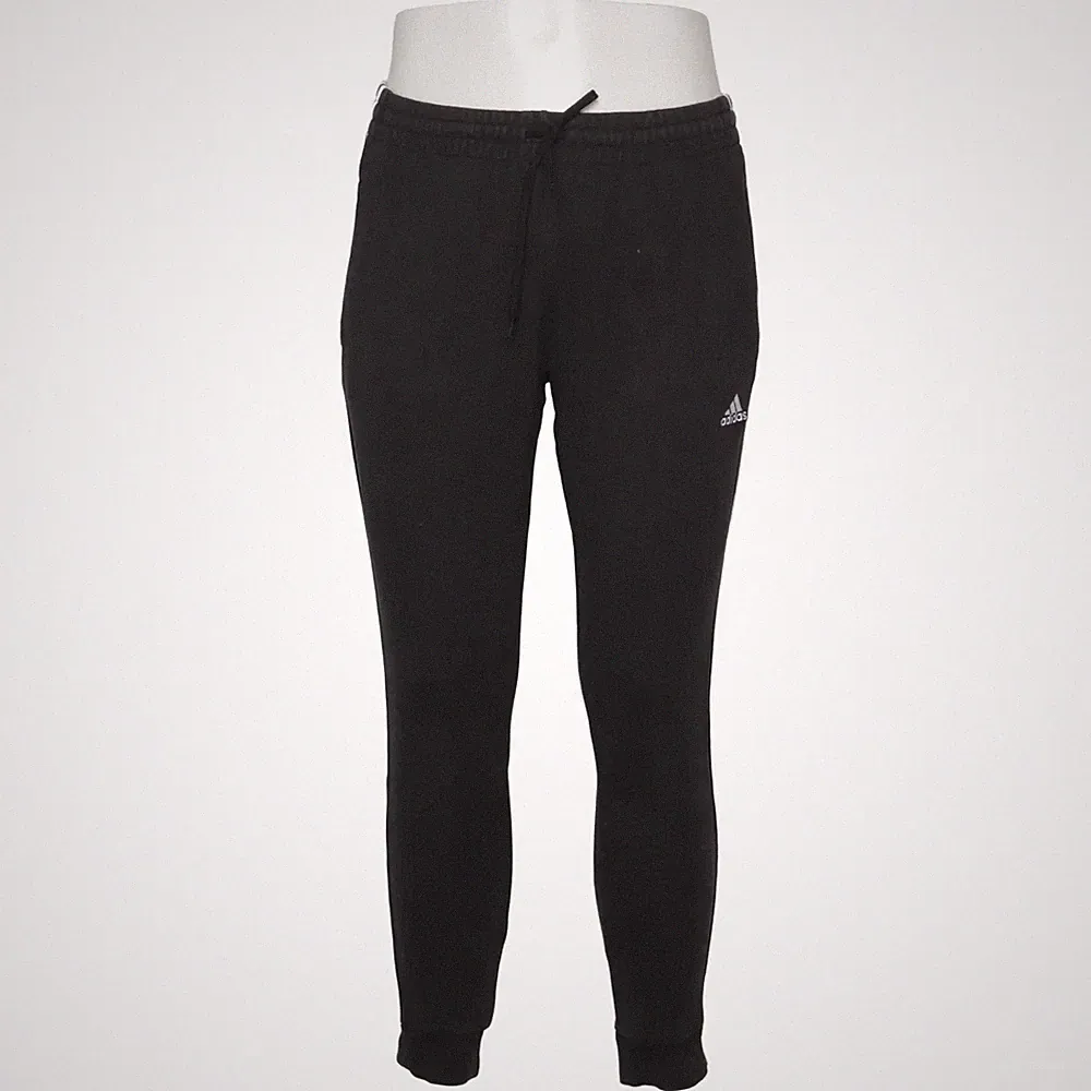 Adidas, Jogginghose, Größe: L, Schwarz/Weiß, Herren #0SH