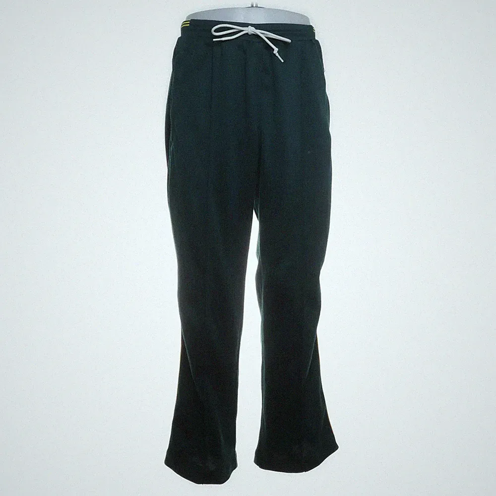 Adidas, Jogginghose, Größe: M, Grün/Gelb, Recyceltes Polyester, Herren #JgU