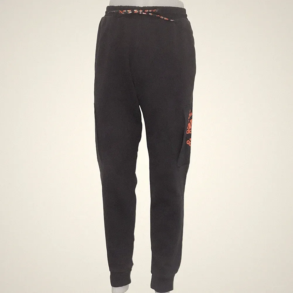 Adidas, Jogginghose, Größe: M, Schwarz/Rot #ApS