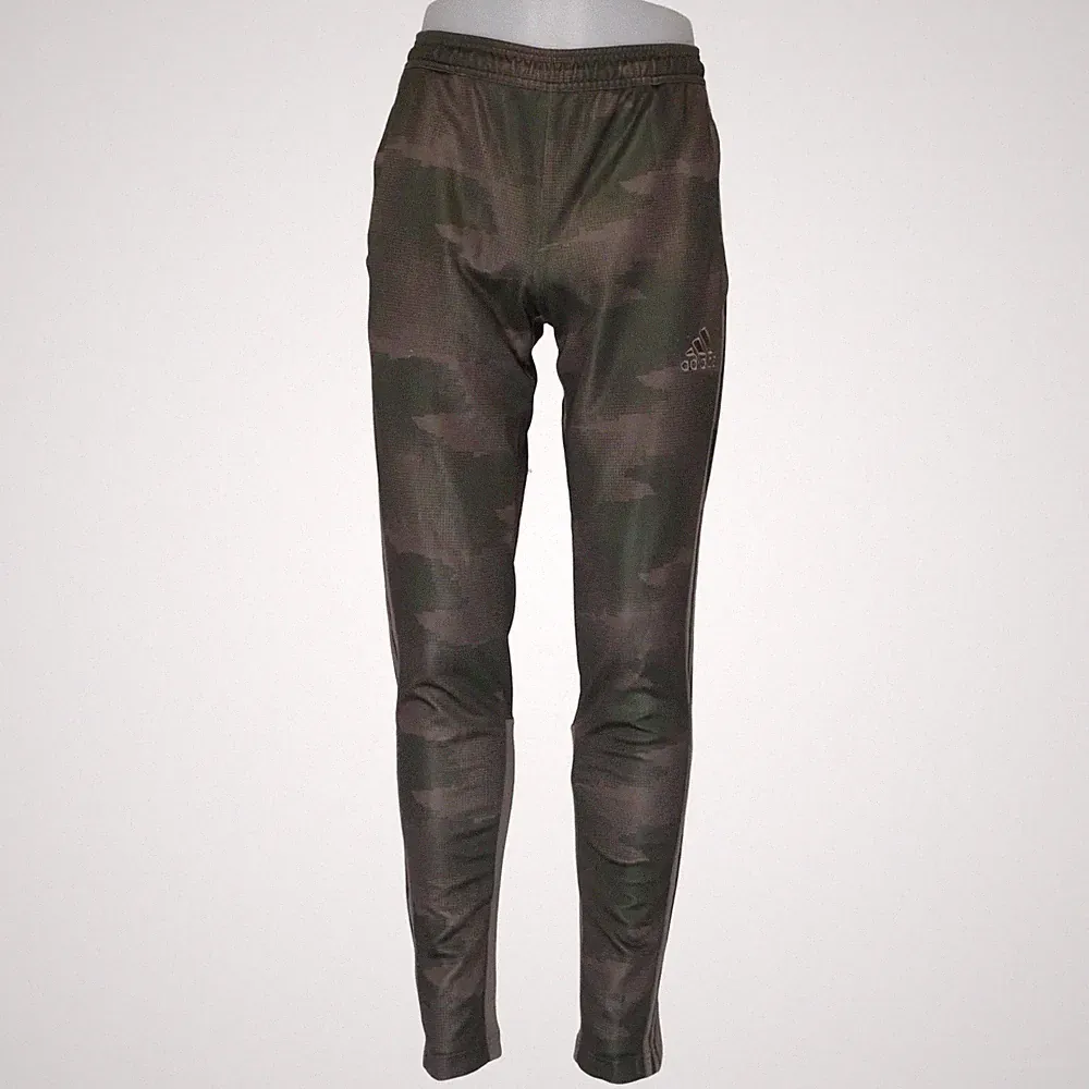 Adidas, Jogginghose, Größe: S, Grün/Braun/Mehrfarbig, Camouflage, Herren #m6K
