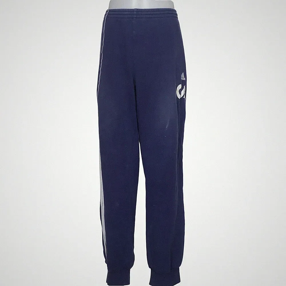 Adidas, Jogginghose, Größe: XL, Blau, Baumwolle/Polyester, Print, Herren #oSS