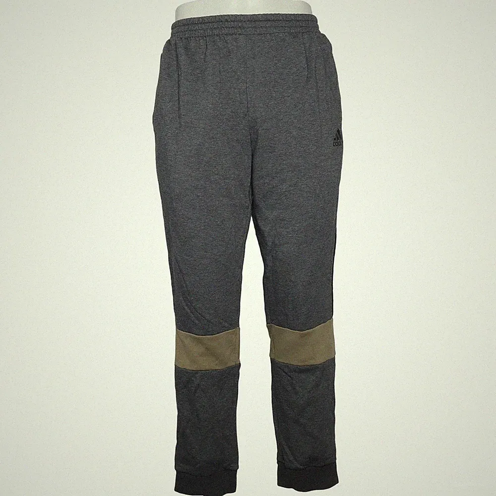 Adidas, Jogginghose, Größe: XL, Grau/Beige/Schwarz #GzD