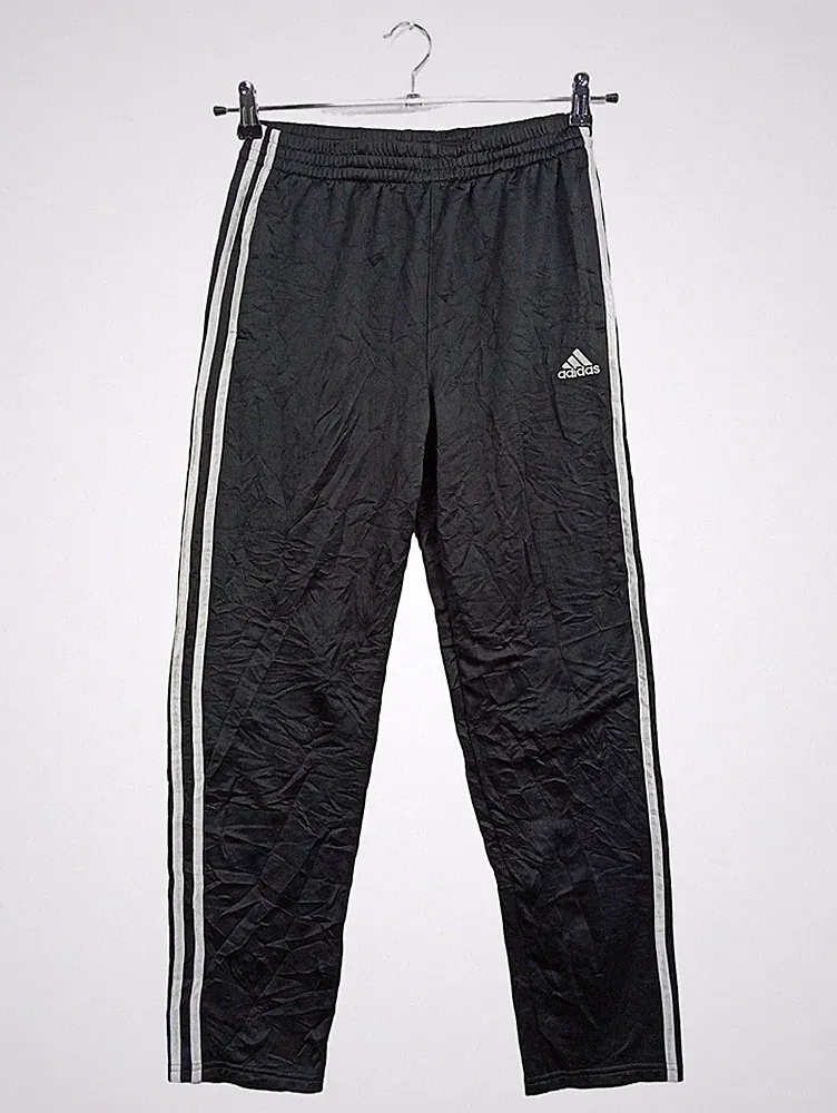 Adidas Jogginghose Herren Gr. 46/S Schwarz Sportlich Trainingshose