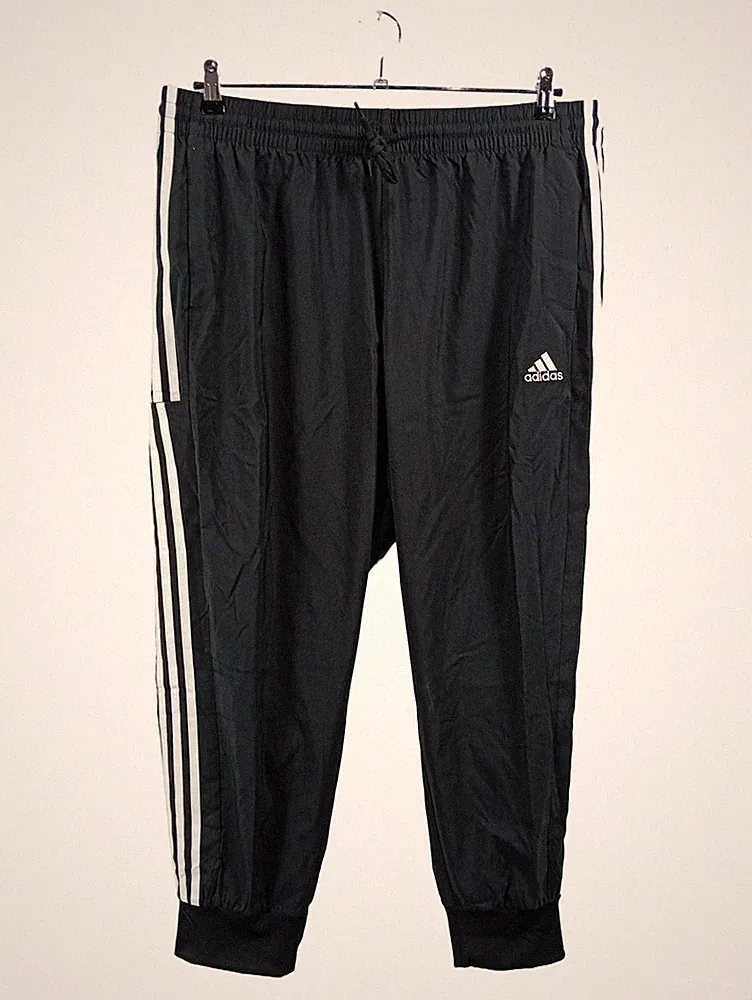 adidas Jogginghose Herren Gr. 54 Schwarz Streifen
