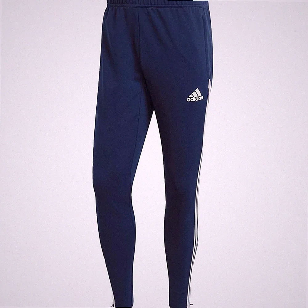 Adidas Jogginghose Herren Gr. XS Navy Blau Trainingshose Sporthose Fußball Y2K