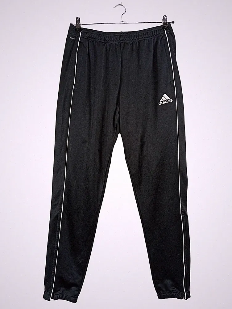 Adidas Jogginghose Herren L Schwarz Sportlich Polyester