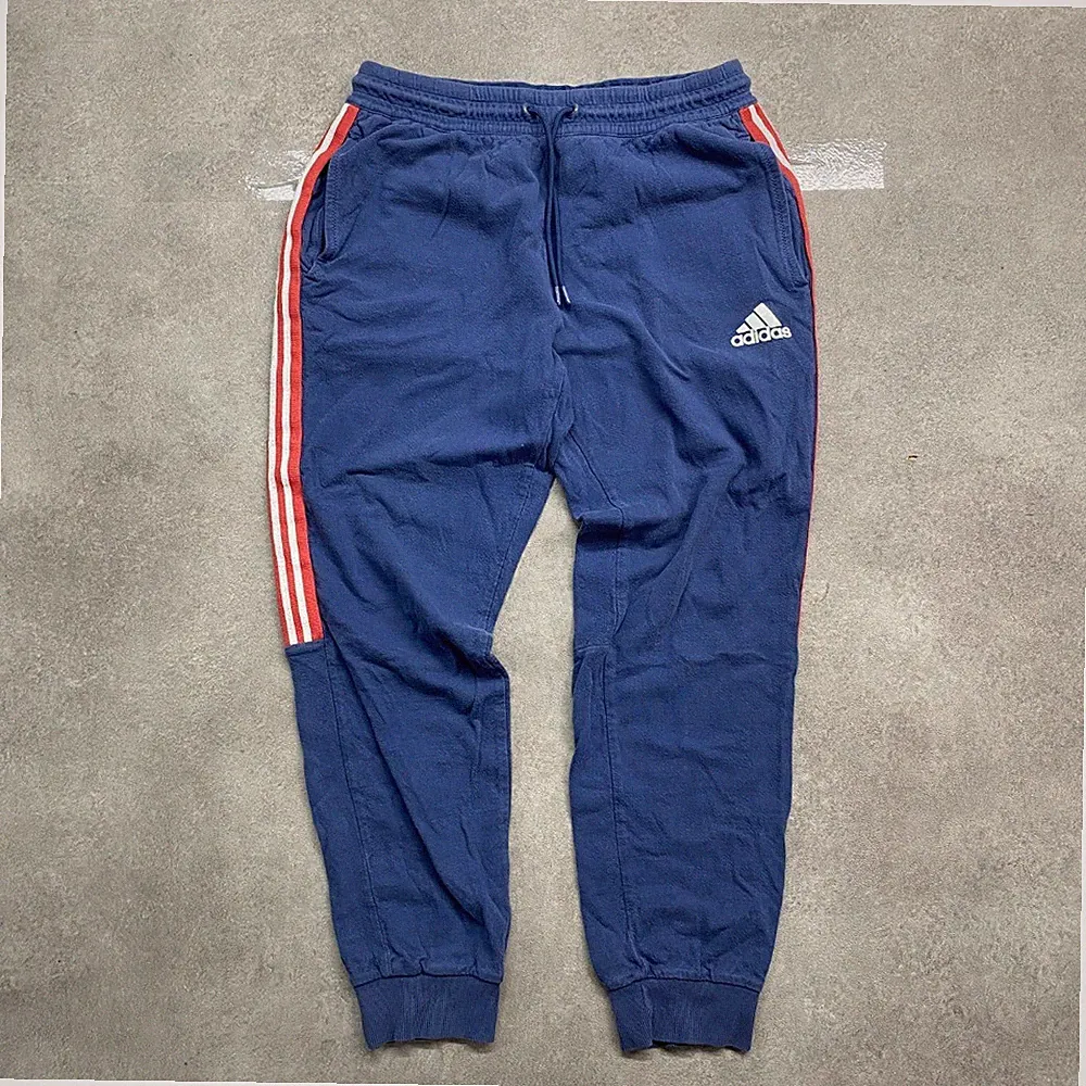 Adidas Jogginghose Herren Medium Three Stripe Tapered Sweatpants, Navy