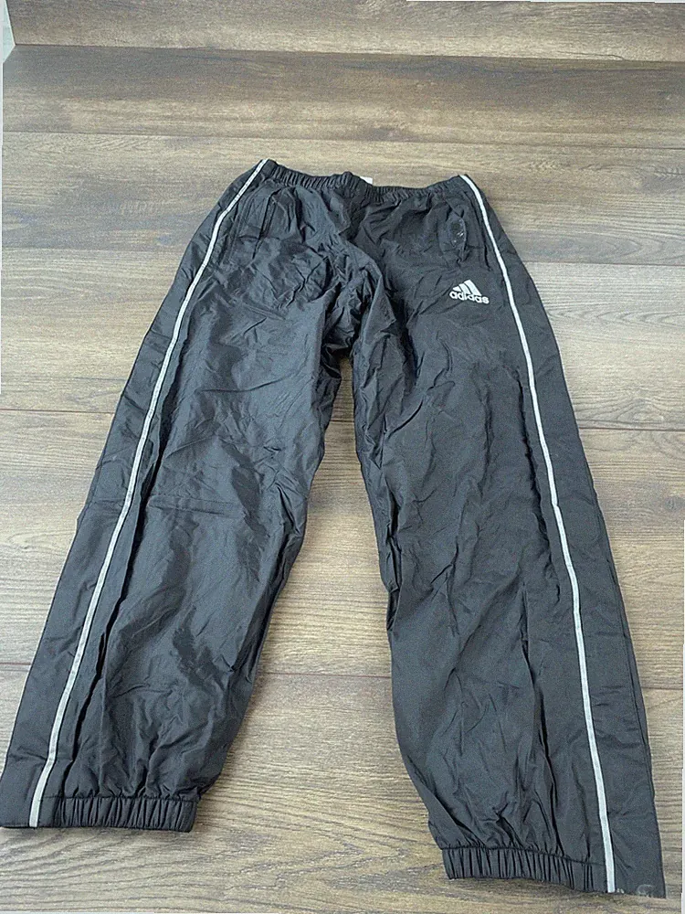 Adidas Jogginghose Herren Schwarz Gr. M (5) Trainingshose Sporthose mit Logo Vin