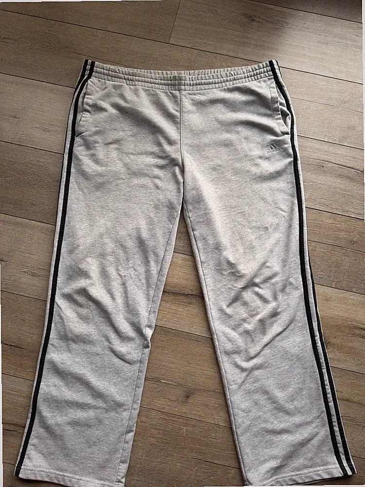 adidas Jogginghose Herren XL Grau Trainingshose Trackpants Sporthose