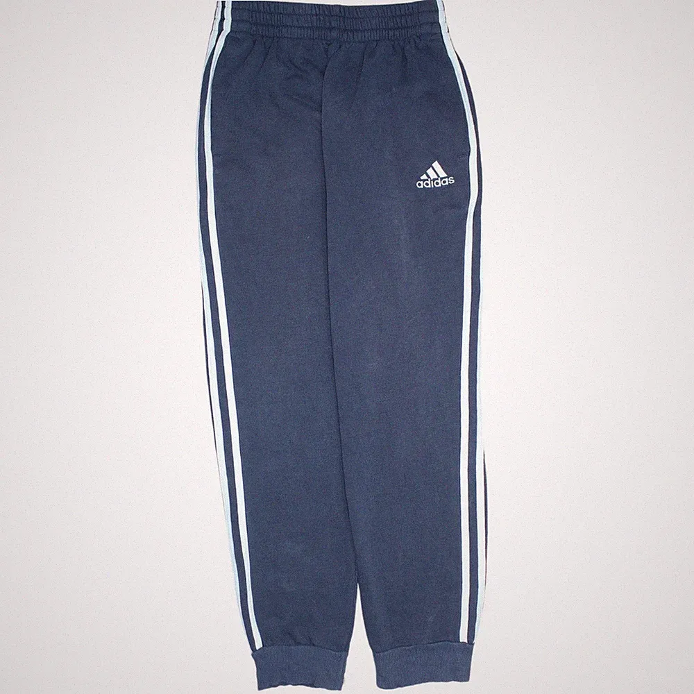 Adidas Jogginghose Jogger Herren blau klein mit Taschen