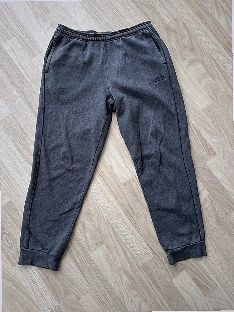 Adidas Jogginghose Sporthose Herren dunkelgrau Größe L/40