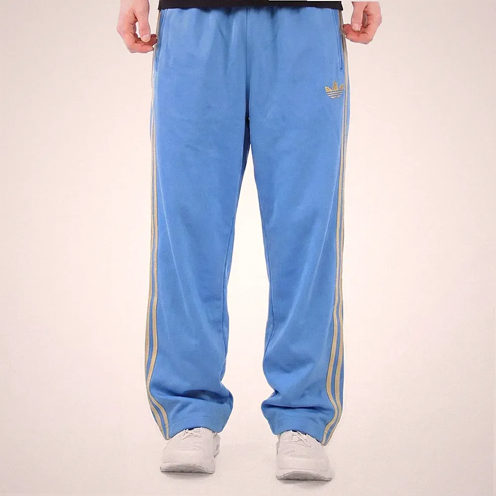 Adidas Jogginghose Sweatpants Jogger Vintage Blau Gold Firebird