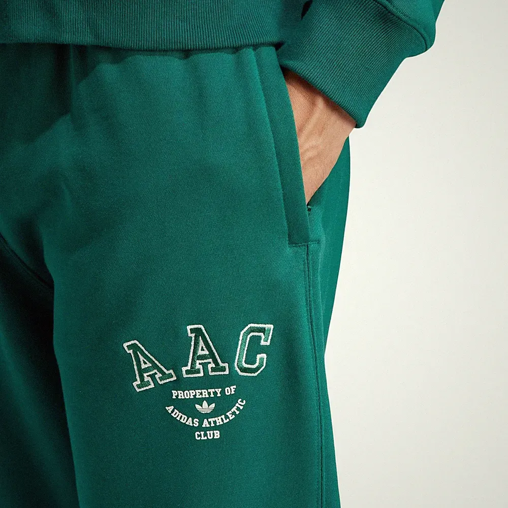 Adidas Originals Aac Baumwolle Vlies Jogginghose Grün Hose Jogginghose Retro 90S