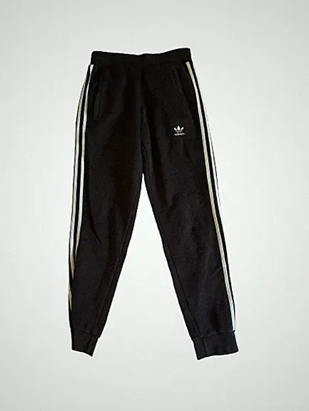 Adidas Originals Adicolor 3-Stripes Hose – Slim Fit, Bündchen, Reißverschluss S