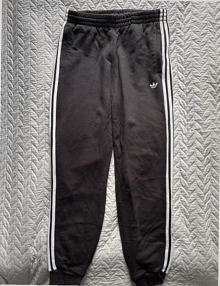 Adidas Originals Adicolor Jogginghose Herren Schwarz Gr. L 3-Streifen Hose