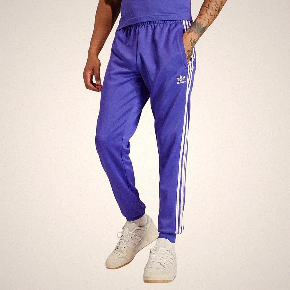 adidas Originals Adicolor Superstar SST Trainingshosen L XS Lila Bottoms Jogger