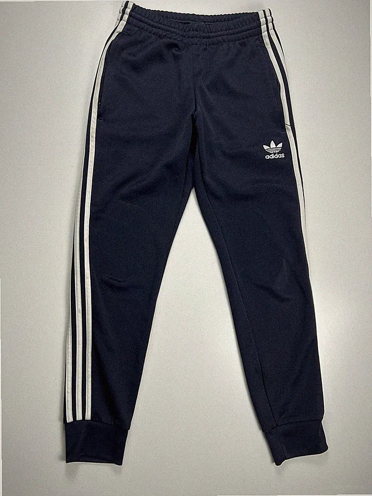 adidas Originals Herren Track Pants Blau/Weiß XS Casual Jogginghose