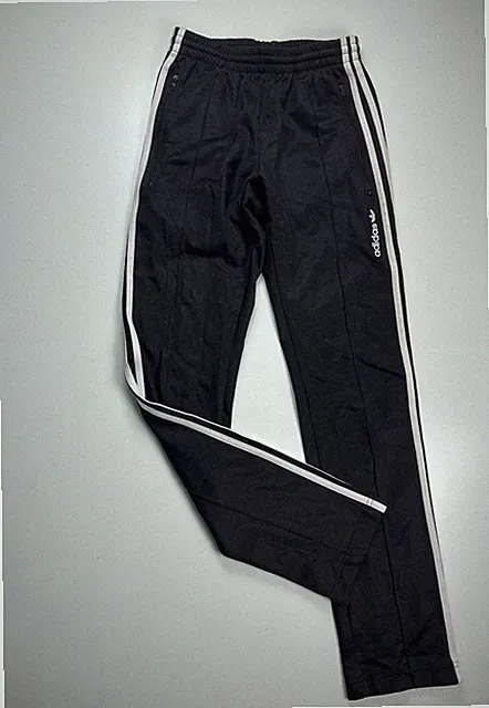 ADIDAS Originals Herren Trackpants, Größe XS, Schwarz/Weiß, Vintage