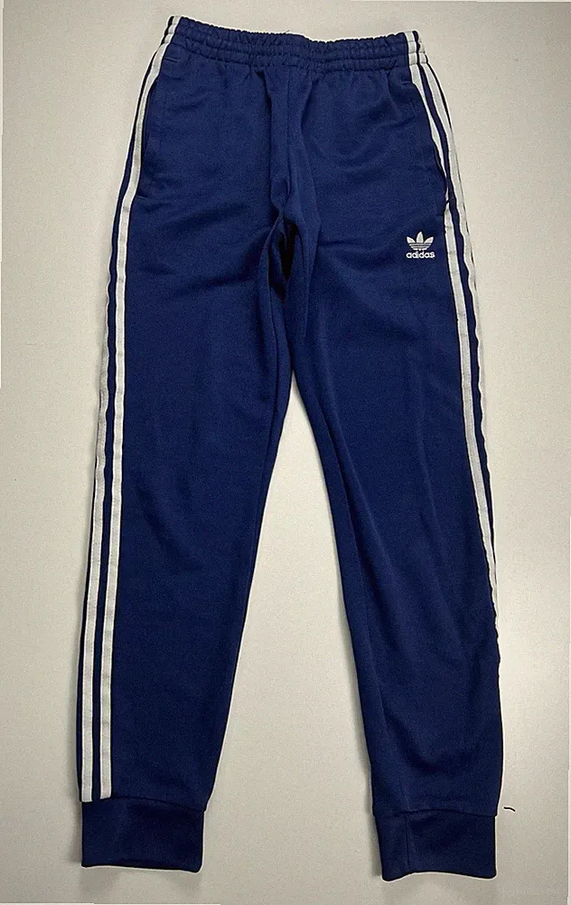 ADIDAS Originals Herren Trainingshose Größe XS Blau/Weiß