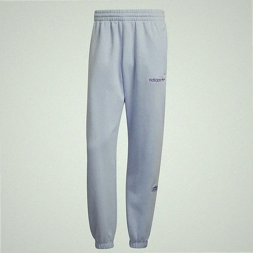 Adidas Originals Herren Trefoil Linear Sweatpants Lila Lilac HM2668 Fleece