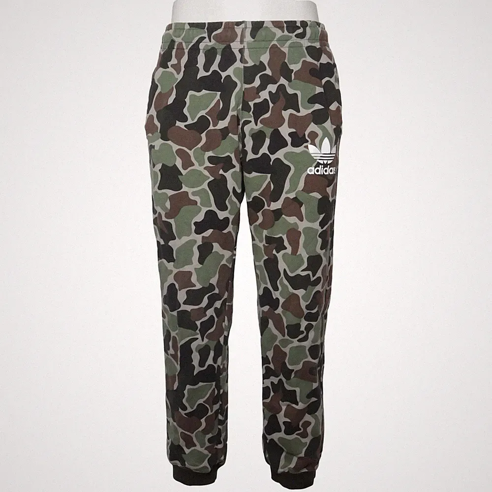 Adidas Originals, Jogginghose, Größe: 40, Grün/Braun/Schwarz #My0