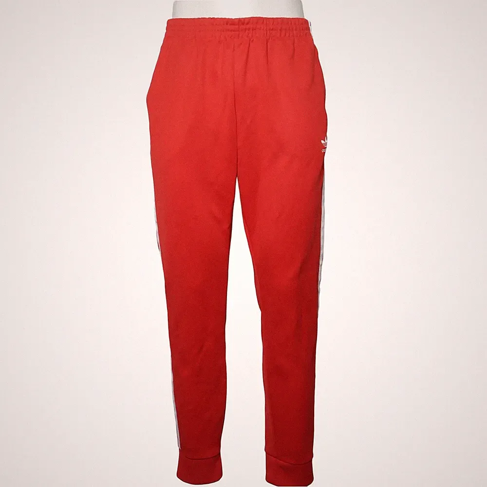 Adidas Originals, Jogginghose, Größe: L, Rot/Weiß #AlO