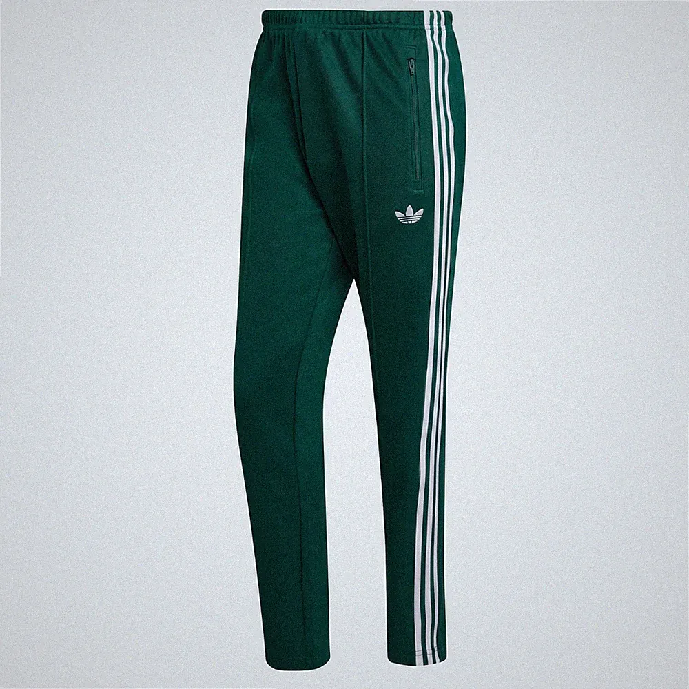Adidas Originals Klassisch Herren Jogginghose IN College Grün und Weiß Alle Gr