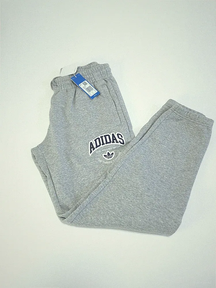 adidas Originals VRCT Jogginghose Herren Trainingshose Grau Fleece